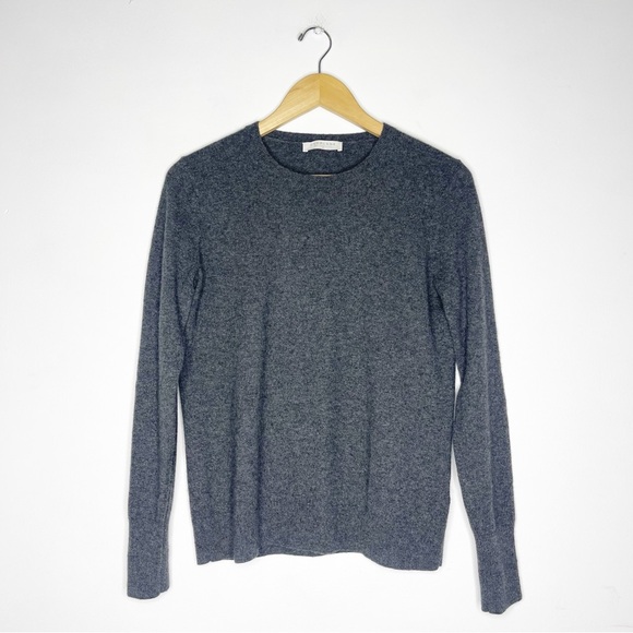 Everlane Gray Cashmere Crew Neck Sweater Size Medium